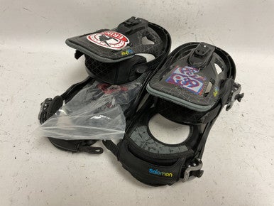 Used Salomon CYPHER Boys Binding Only Black LG 11855-S000188874