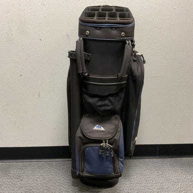 Used MILLER GOLF Mens Cart Bag Black And Navy Blue 11855-S000188872
