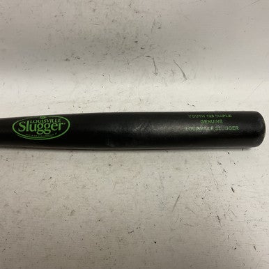 Used Louisville Slugger YOUTH 125 MAPLE BB/SB Wood Bat Black 31" 11855-S000188868