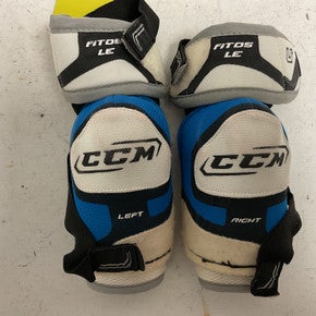 Used CCM U+ FIT 05 LE Junior Elbow Pads LG 11855-S000188866