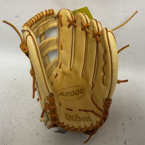 Used Wilson A2000 1799 Baseball Glove RH Throw Tan 12 3/4" 11855-S000188863