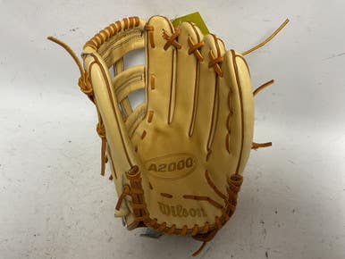 Used Wilson A2000 1799 Baseball Glove RH Throw Tan 12 3/4" 11855-S000188863