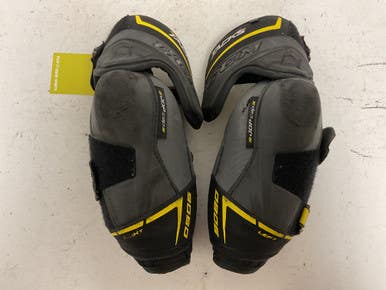Used CCM TACKS 9080 Senior Elbow Pads Black And Yellow SM 11855-S000188840