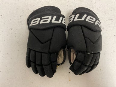 Used Bauer VAPOR X600 Junior Gloves Black 12" 11855-S000188824