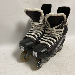Used Bauer X300R Roller Hockey Skates Black Senior 5 11855-S000188823