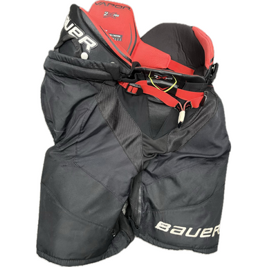 Used Bauer VAPOR 2X PRO Senior Pant Black And Red MD 11855-S000188813