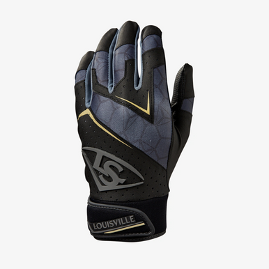 New Genuine V2 Batting Gloves Sr Blk Lg 11855-HBXWB5730701L