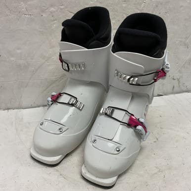 Used Alpina J2 Girls DH Ski Boot White 215 MP - J03 11855-S000188801