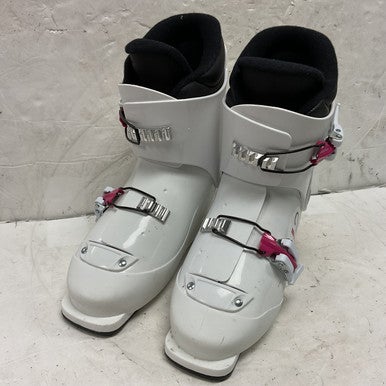 Used Alpina J2 Girls DH Ski Boot White 215 MP - J03 11855-S000188801