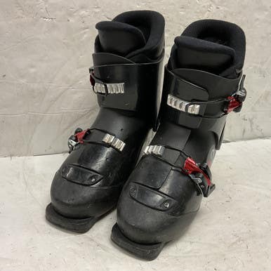 Used Alpina J2 Boys DH Ski Boot Black 215 MP - J03 11855-S000188802