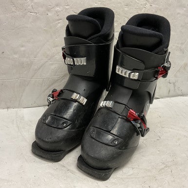 Used Alpina J2 Boys DH Ski Boot Black 215 MP - J03 11855-S000188802