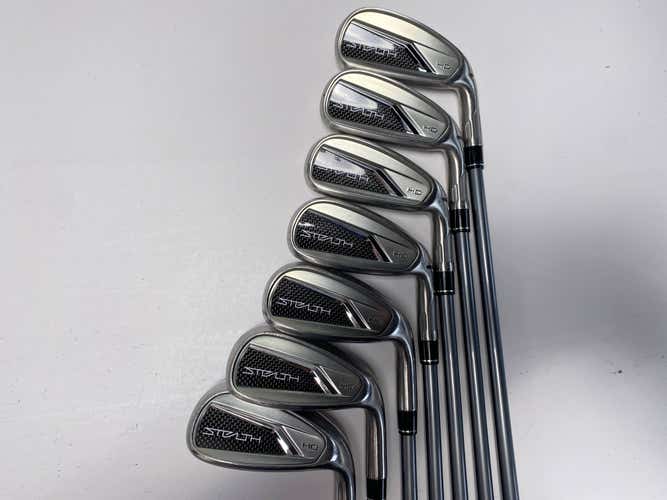 TaylorMade Stealth HD Iron Set 5-PW+GW Fujikura Speeder NX Red 50g Senior RH