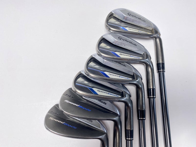 TaylorMade Speedblade Iron Set 7-PW+GW+SW VeloxT Ladies Graphite Womens RH
