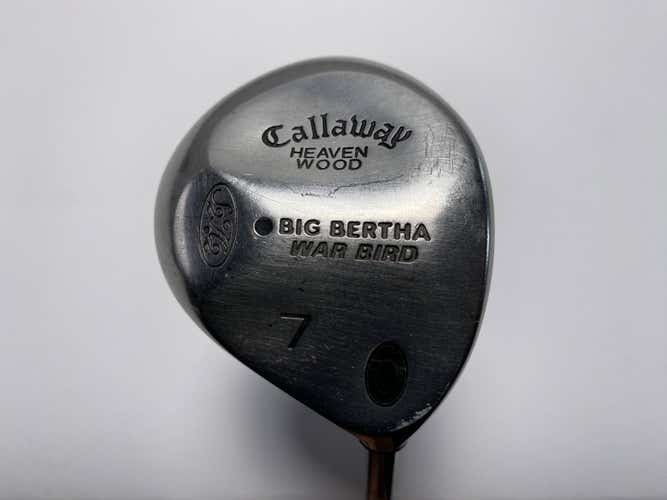 Callaway Big Bertha Warbird 7 Fairway Wood 21* RCH Regular Graphite Mens RH