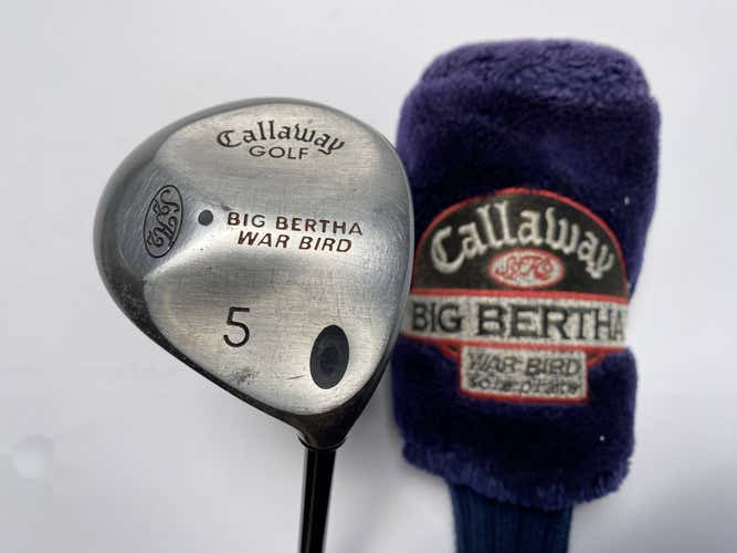 Callaway Big Bertha Warbird 5 Fairway Wood 18* RCH 96 Firm Graphite Mens RH HC