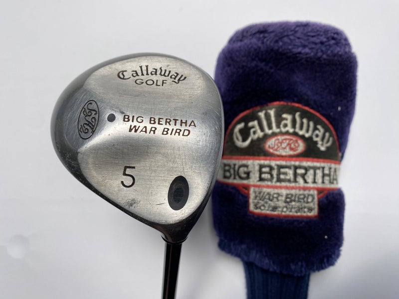 Callaway Big Bertha Warbird 5 Fairway Wood 18* RCH 96 Firm Graphite Mens RH HC