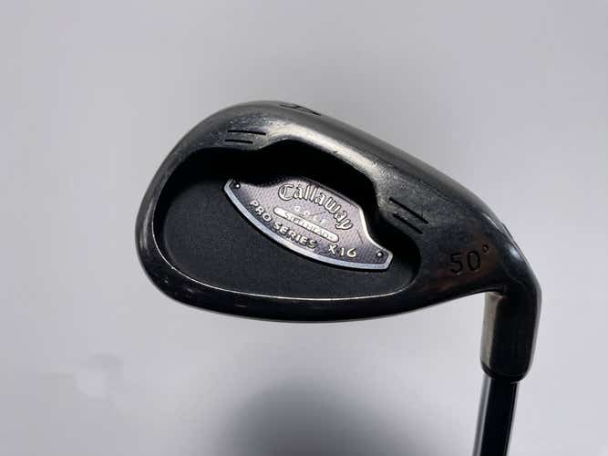 Callaway X-16 Pro Series Gap Wedge GW 50* True Temper DG S300 Stiff Mens RH