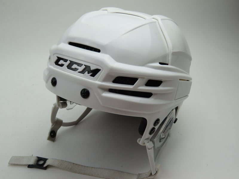 CCM Super Tacks X Pro Stock Hockey Player Helmet White Senior Medium