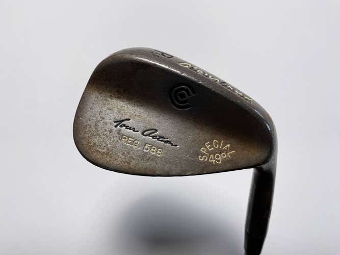 Cleveland 588 Raw Special Gap Wedge 49* Wedge Graphite Mens RH