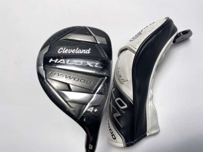 Cleveland HALO XL Hy-Wood 4 Hybrid 20* Aldila Ascent 40g Senior Graphite RH HC