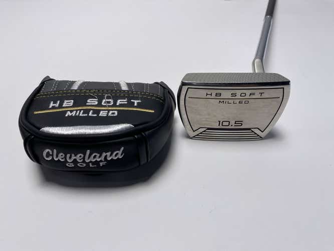 Cleveland HB Soft Milled 10.5 Slant Putter 34" SuperStroke Pistol 2.0 Mens RH HC