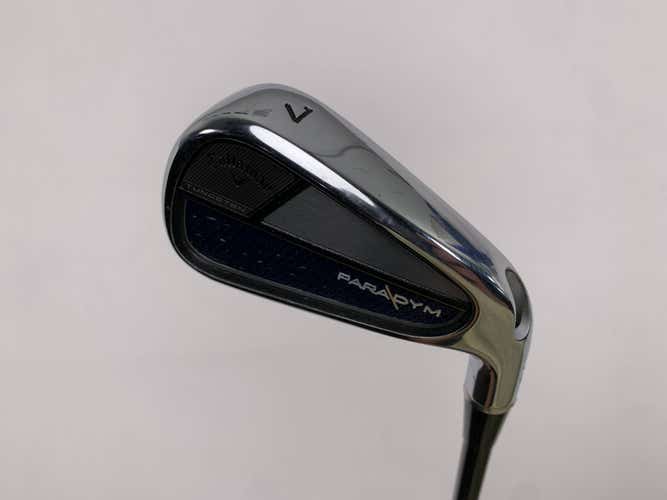 Callaway Paradym Single 7 Iron Fitter 2* Flat Tensei Black 85g Mens RH