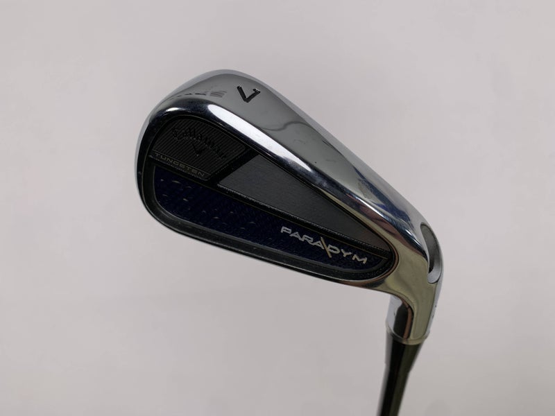 Callaway Paradym Single 7 Iron Fitter 2* Flat Tensei Black 85g Mens RH