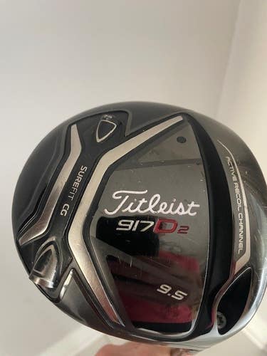 Men's Titleist 917D2 Right Handed Driver Stiff Flex 9.5 Loft (Used)