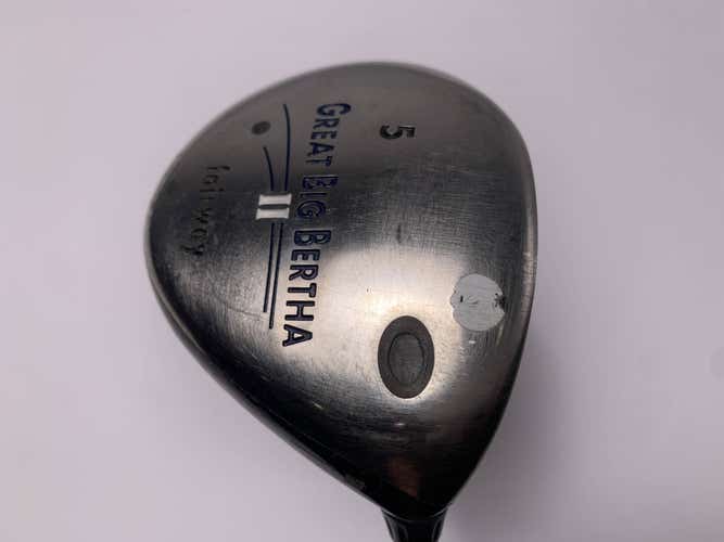 Callaway Great Big Bertha II 5 Fairway Wood 18* GBB System 60 50g Ladies RH