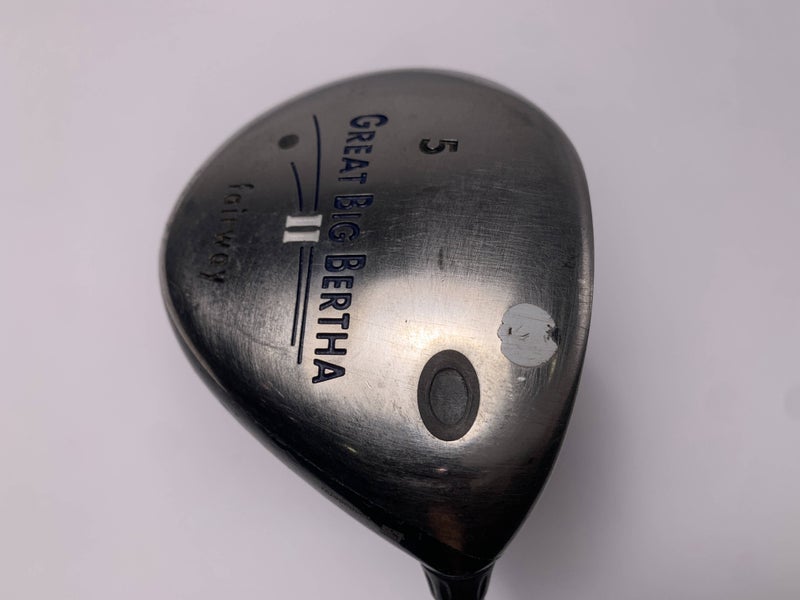 Callaway Great Big Bertha II 5 Fairway Wood 18* GBB System 60 50g Ladies RH