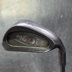 Used Ping EYE 2 RED DOT Mens Individual Iron RH 8 Iron 11497-S000150882