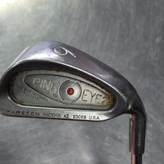 Used Ping EYE 2 RED DOT Mens Individual Iron RH 6 Iron 11497-S000150881