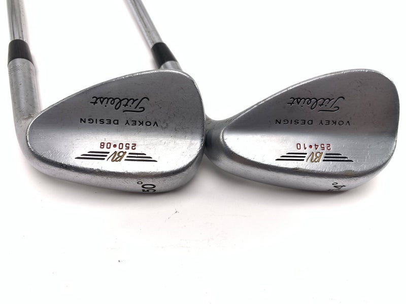 Titleist Vokey Chrome 200 Wedge Set 50* 8 54* 10 True Temper DG Wedge Mens RH