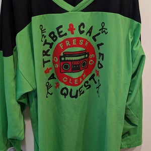 A Tribe Called Quest Green XL Men's Athletic Knit Jersey (Used)