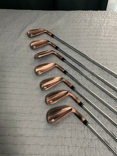 Men's 2023 TaylorMade P790 Right Handed Iron Set Stiff Flex Steel Shaft (New)