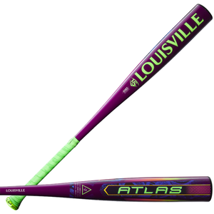 New 2026 Louisville Slugger Atlas Neon Energy BBCOR Baseball Bat - 32.5 Inch/29.5oz.