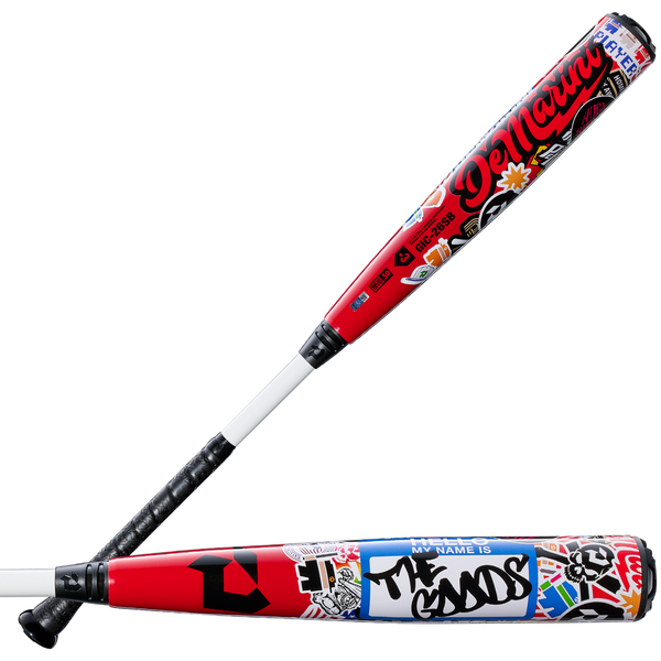 New 2026 DeMarini Sticker Bomb Goods BBCOR Baseball Bat - 32 Inch/29oz.