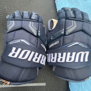 Navy Hockey Gloves