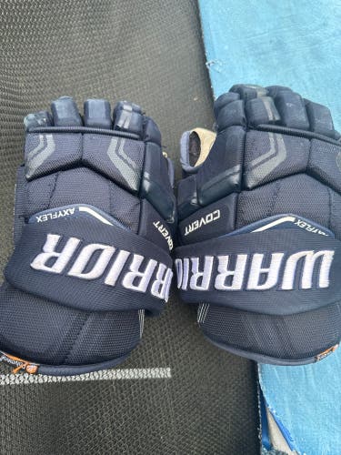 Navy Hockey Gloves