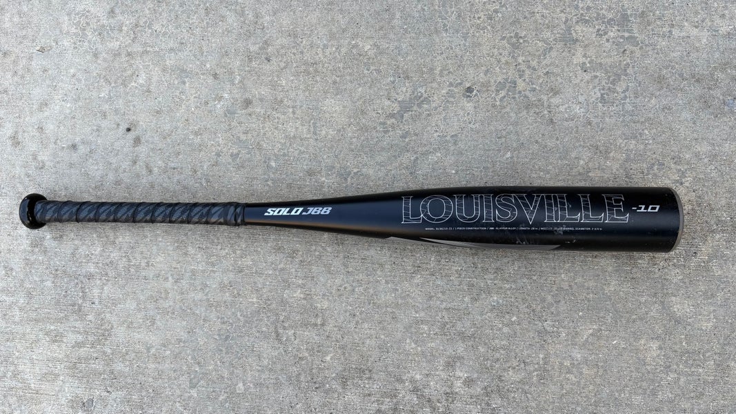 Louisville Slugger Solo Alloy Bat (-10) 18 oz 28" (Used)