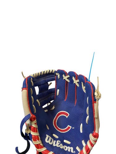 Used Wilson CUBS BB/SB Glove T-ball Royal Blue 10" 11706-S000359894