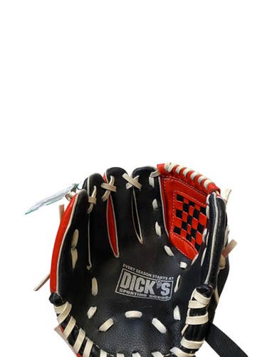 Used DICKS TBALL BB/SB Glove T-ball Black 9" 11706-S000359897