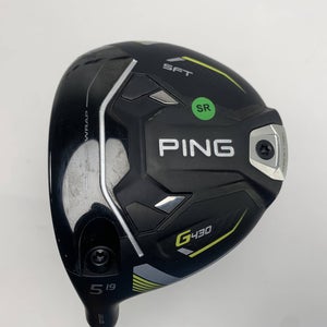 Ping G430 Max 5 Fairway Wood 19* Alta Quick 35g Senior Graphite Mens LH