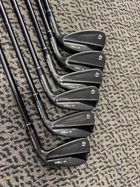 Used Right hand Taylor Made P-790 Regular flex Irons