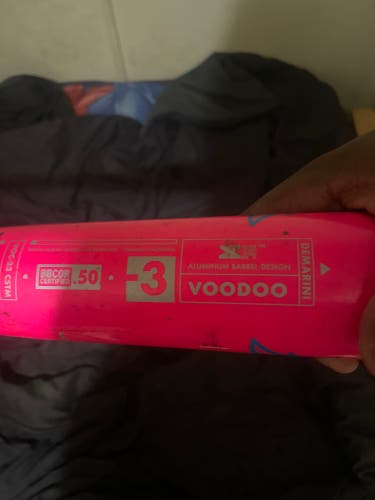 2024 DeMarini Voodoo One Alloy BBCOR Certified Bat (-3)  29 oz 32" (Used)