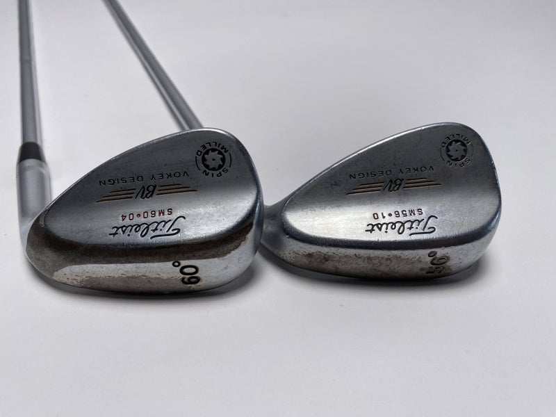 Titleist Vokey Spin Milled Chrome 2009 Wedge Set 56* 10 60* 4 DG Mens RH
