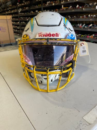 Youth WHITE Small Riddell SpeedFlex Helmet (Used)