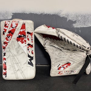 Senior CCM P2.5 Goalie Gloves & Blockers Regular (Used)