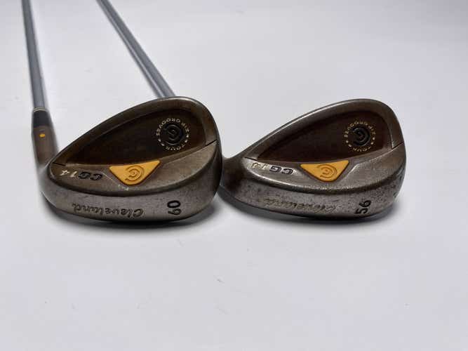 Cleveland CG14 Wedge Set 56* 14 60* 8 Wedge Steel Mens RH