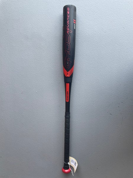 Black 2024 Easton Ghost Advanced Composite Bat (-11) Composite 18 oz 29" (Used)